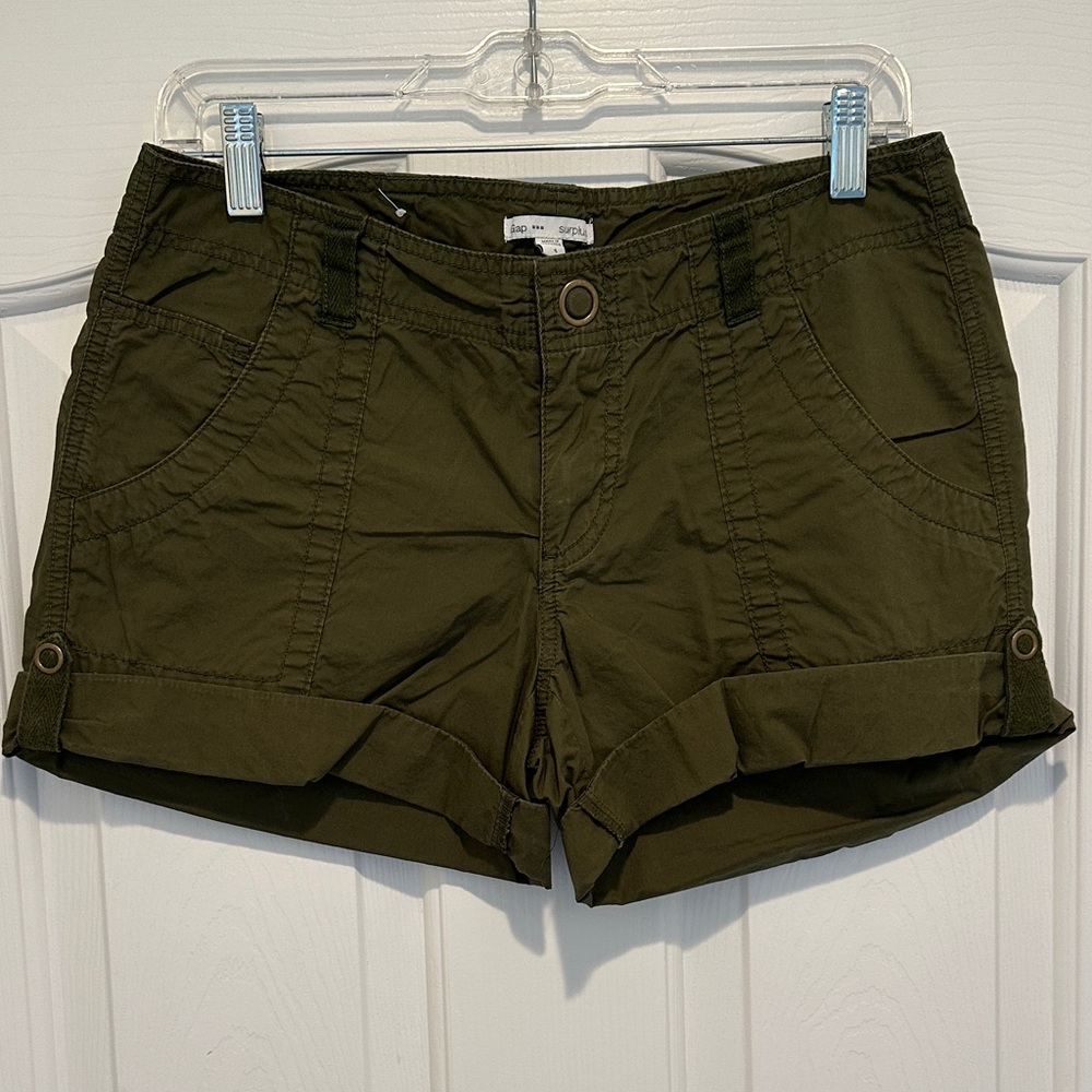 Gap Olive Green Women's Surplus Shorts